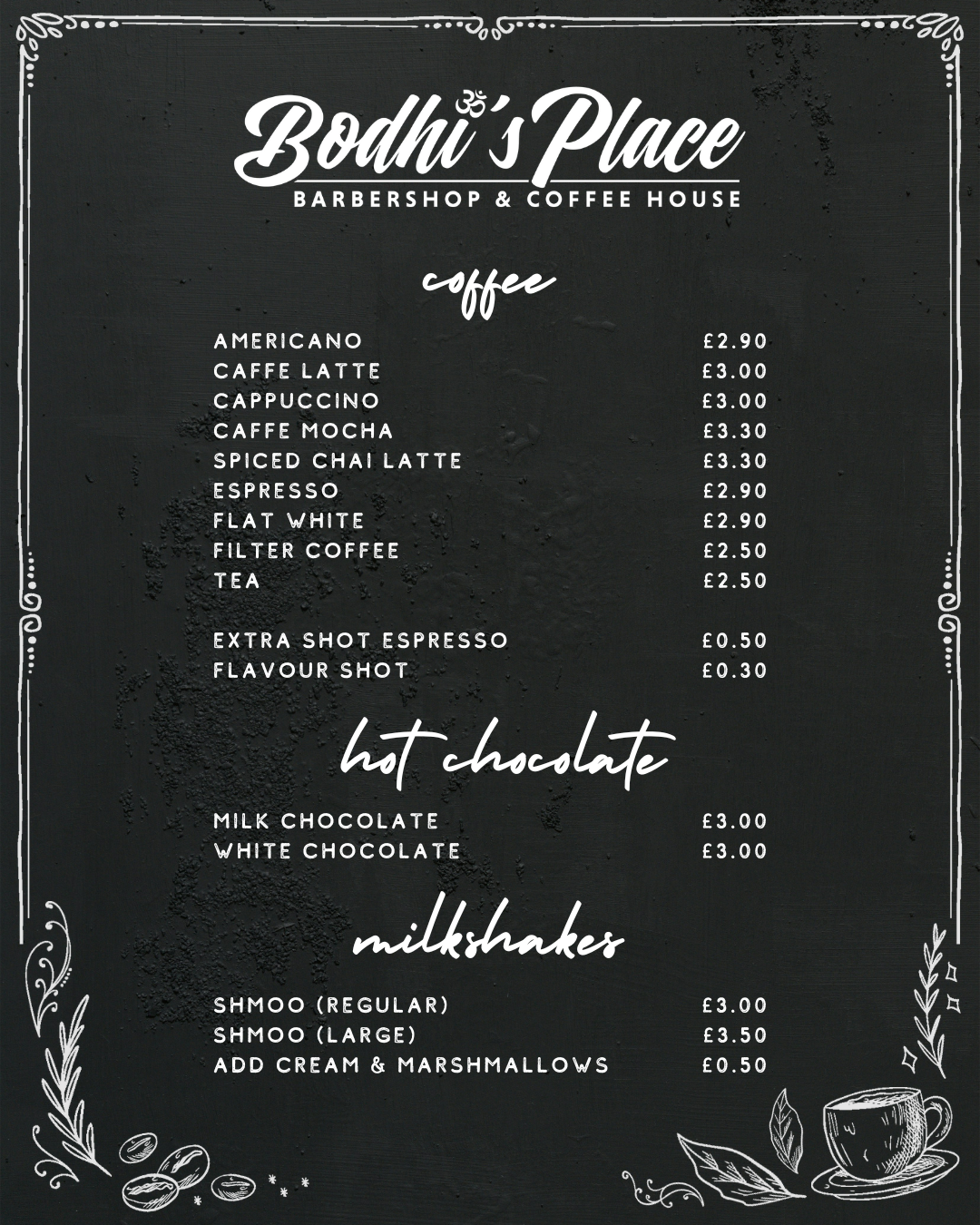 Full Menu